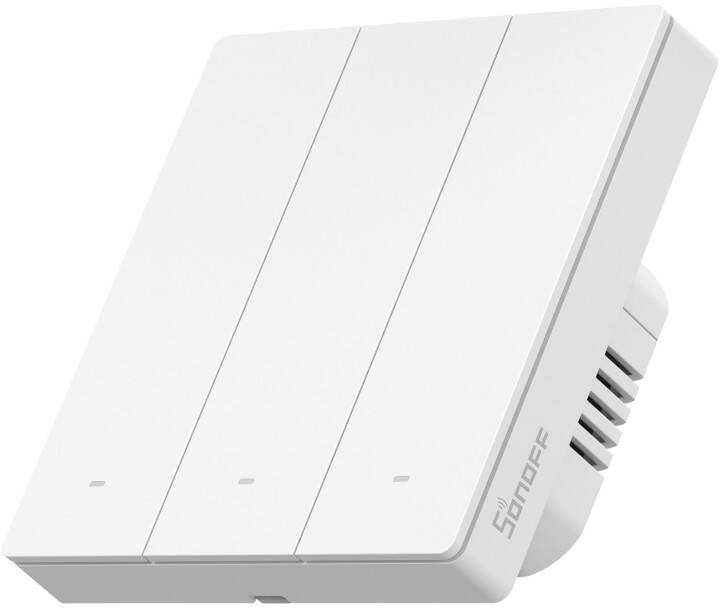 SONOFF SwitchMan Smart Wall Switch-M5 Matter (White), 3 gang
