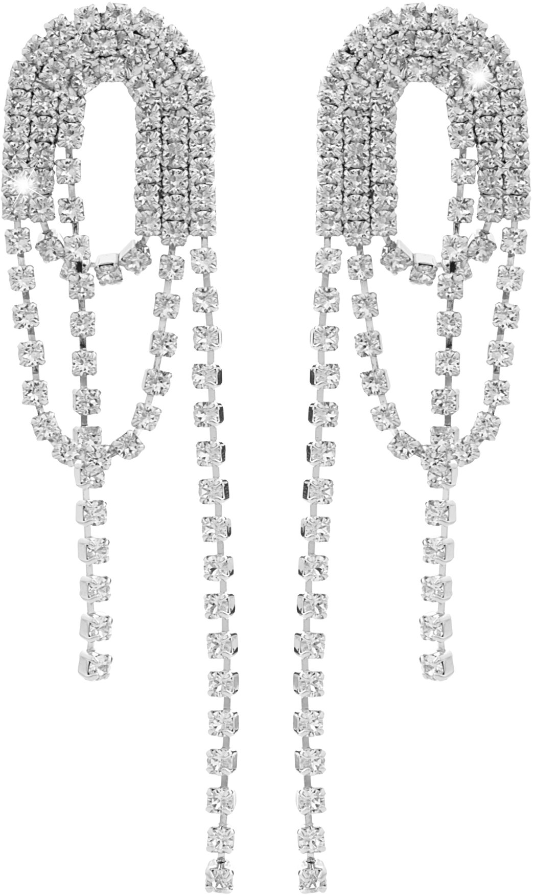 JSB Bijoux Ovál, Swarovski kristállyal Crystal 61410148cr