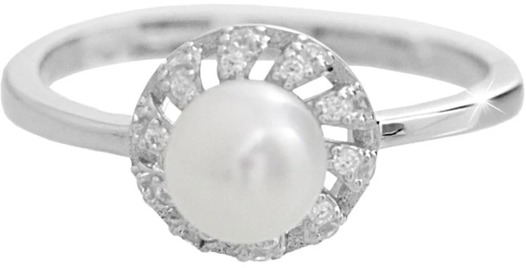JSB Bijoux Folyami gyöngy, cirkónium Crystal 92700576cr (Ag925/1000, 2,35 g)