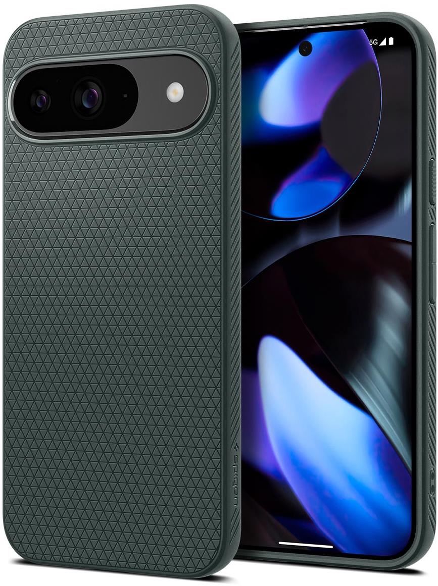 Spigen Liquid Air Abyss Green Google Pixel 9 Pro/Pixel 9 tok