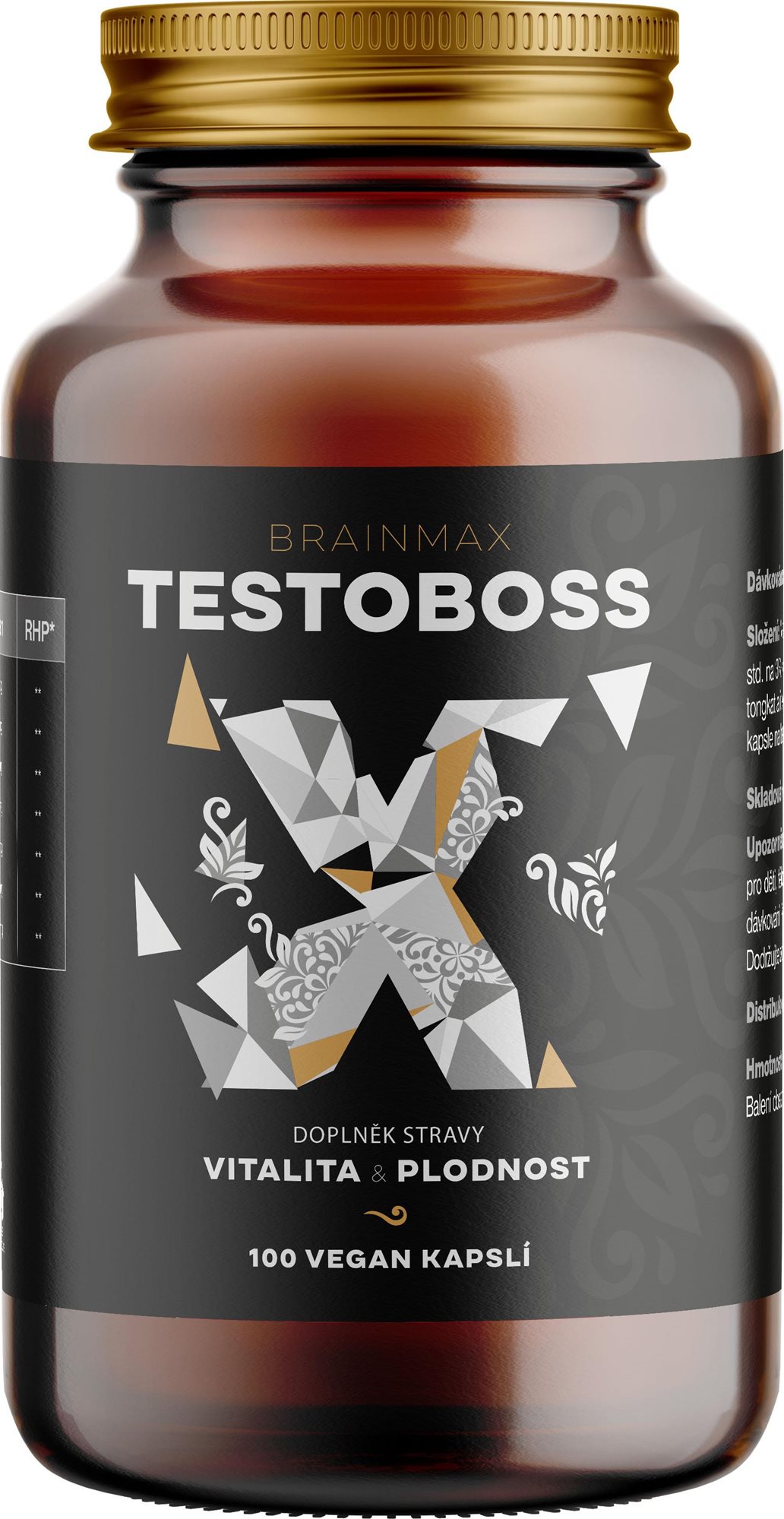 BrainMax Testoboss, 100 vegán kapszula