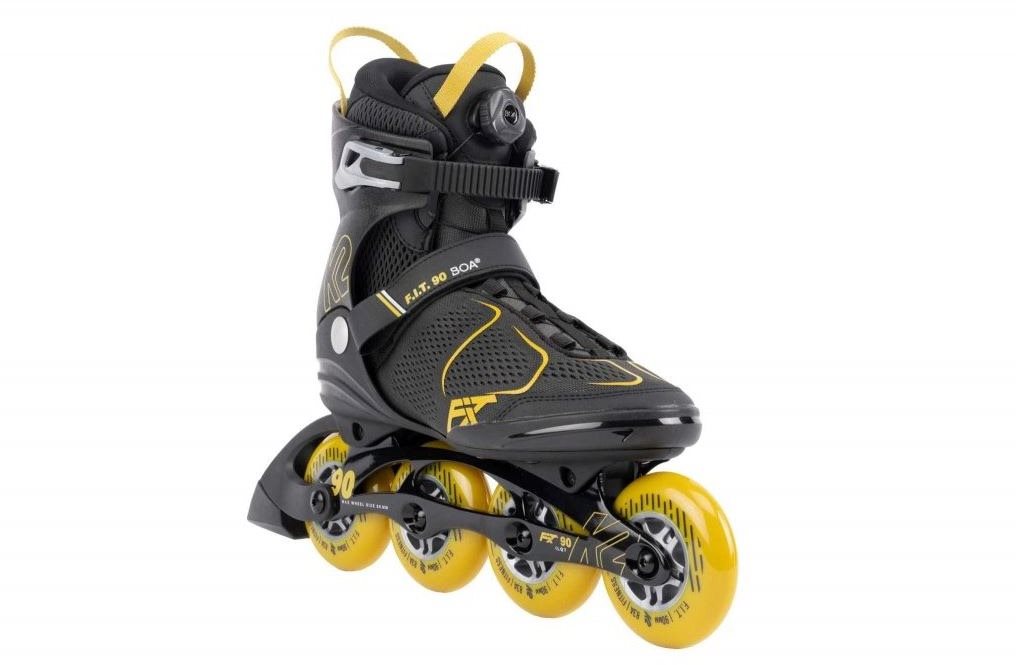 K2 F.I.T. 90 BOA gray mustard, 44,5 EU / 290 mm