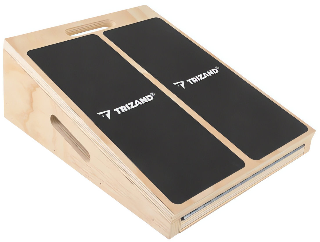 Trizand 27130 állítható fa vádlinyújtó platform, 31×39 cm