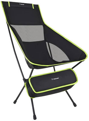 Trizand 27778 összecsukható horgászszék, 41×52×86 cm, fekete