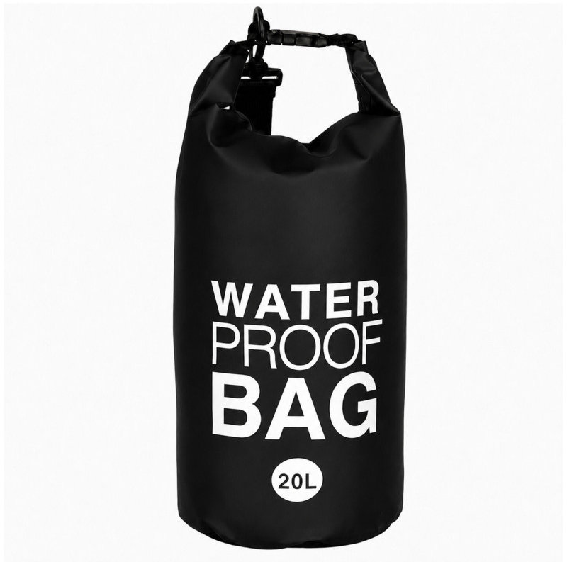 RealG RC-K-2397 vízálló táska 20 l, fekete