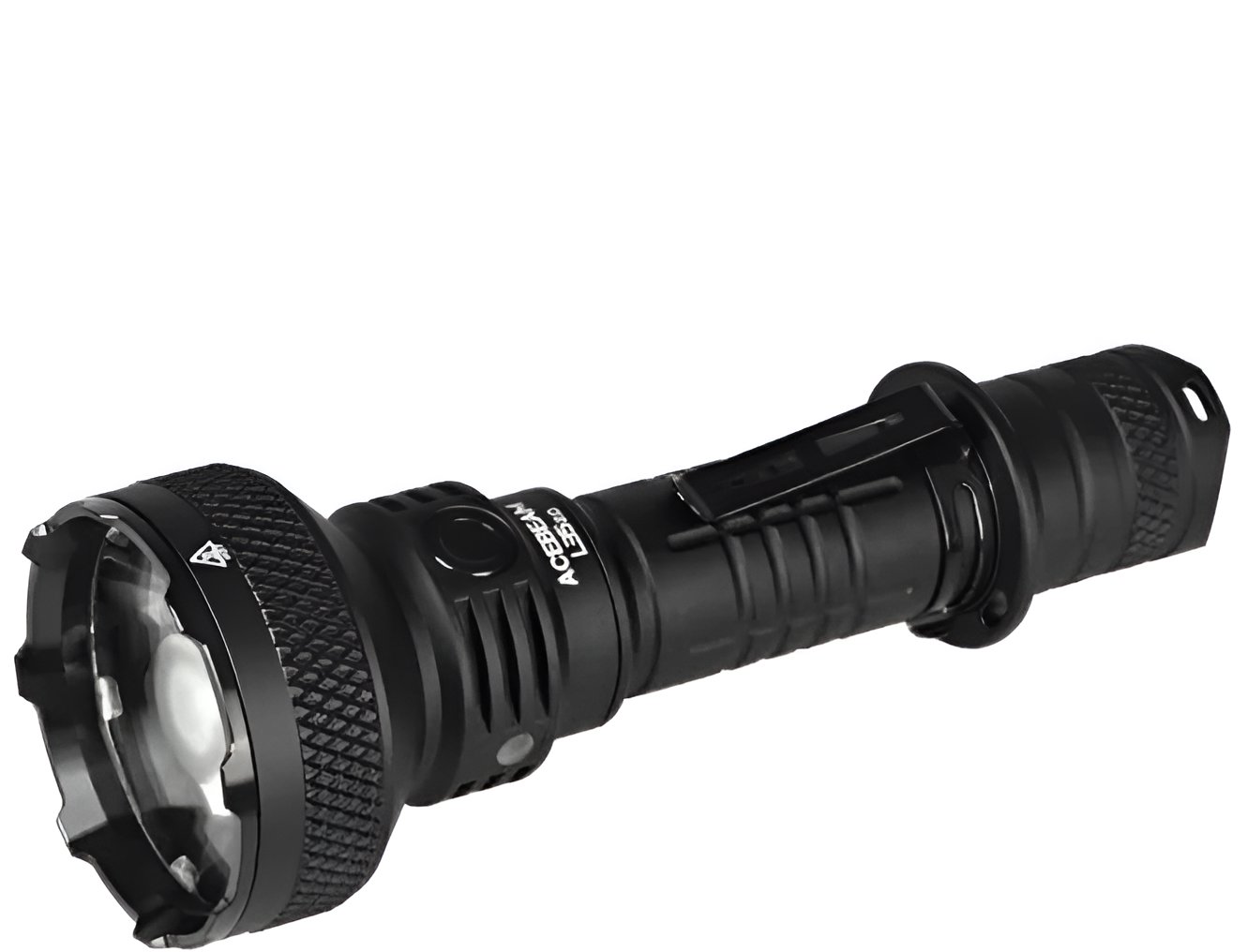 AceBeam L35 2.0 taktikai LED zseblámpa, 5000 lm, fekete