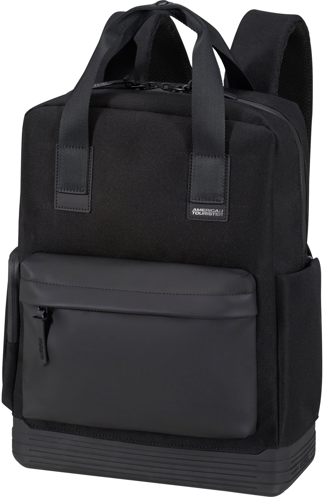 American Tourister Soulpack 15" fekete laptop hátizsák, 17 l