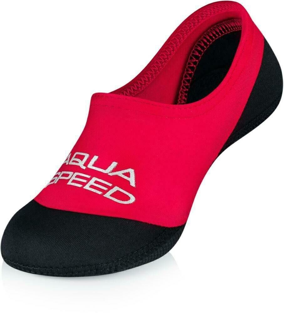 Aqua-Speed Multipack Neo Neoprén gyerekzokni, piros, méret 22/23, 2 pár