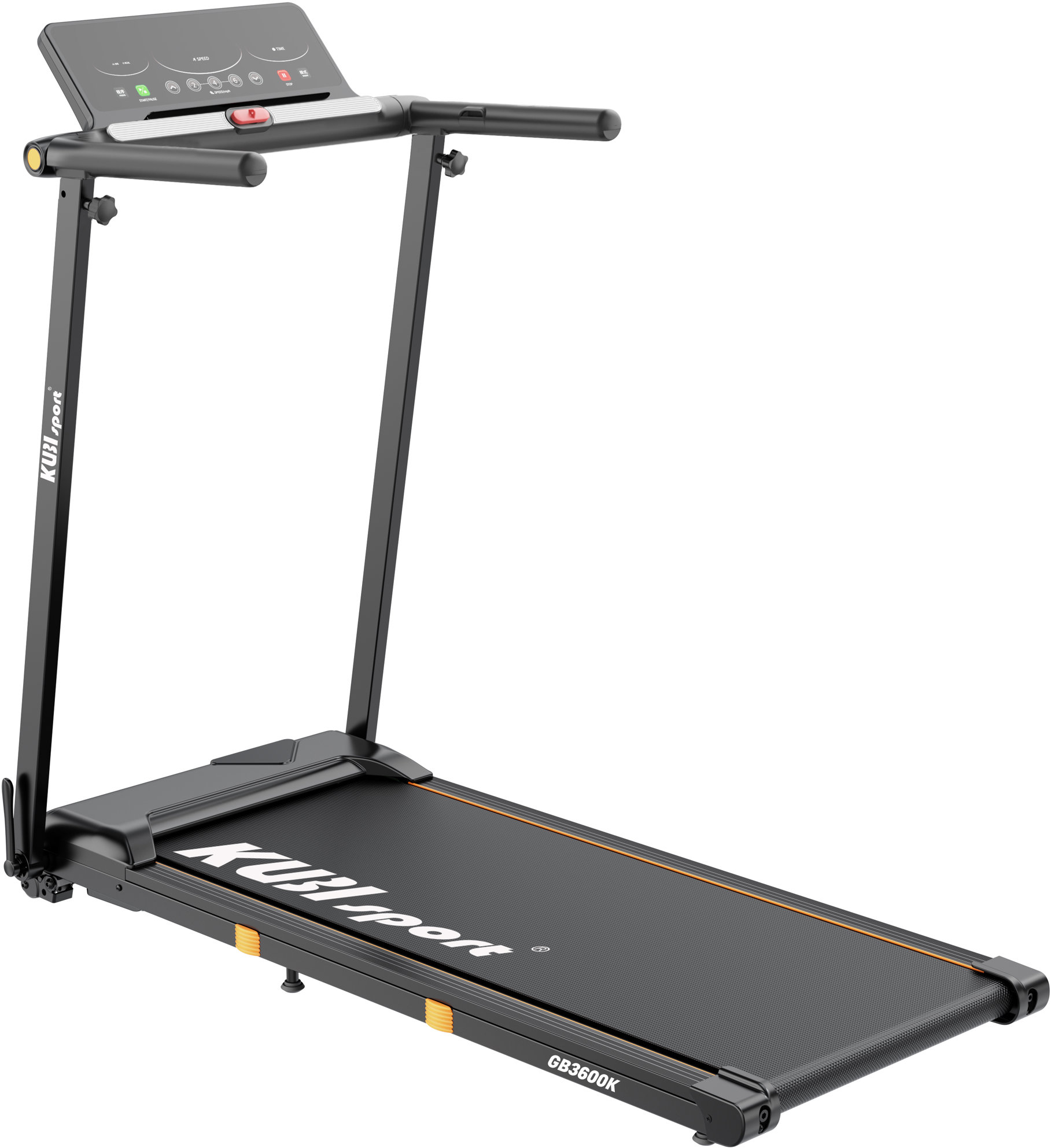 KUBIsport GB3600K Lapos futópad asztallal és kézi dőlésszög állítóval