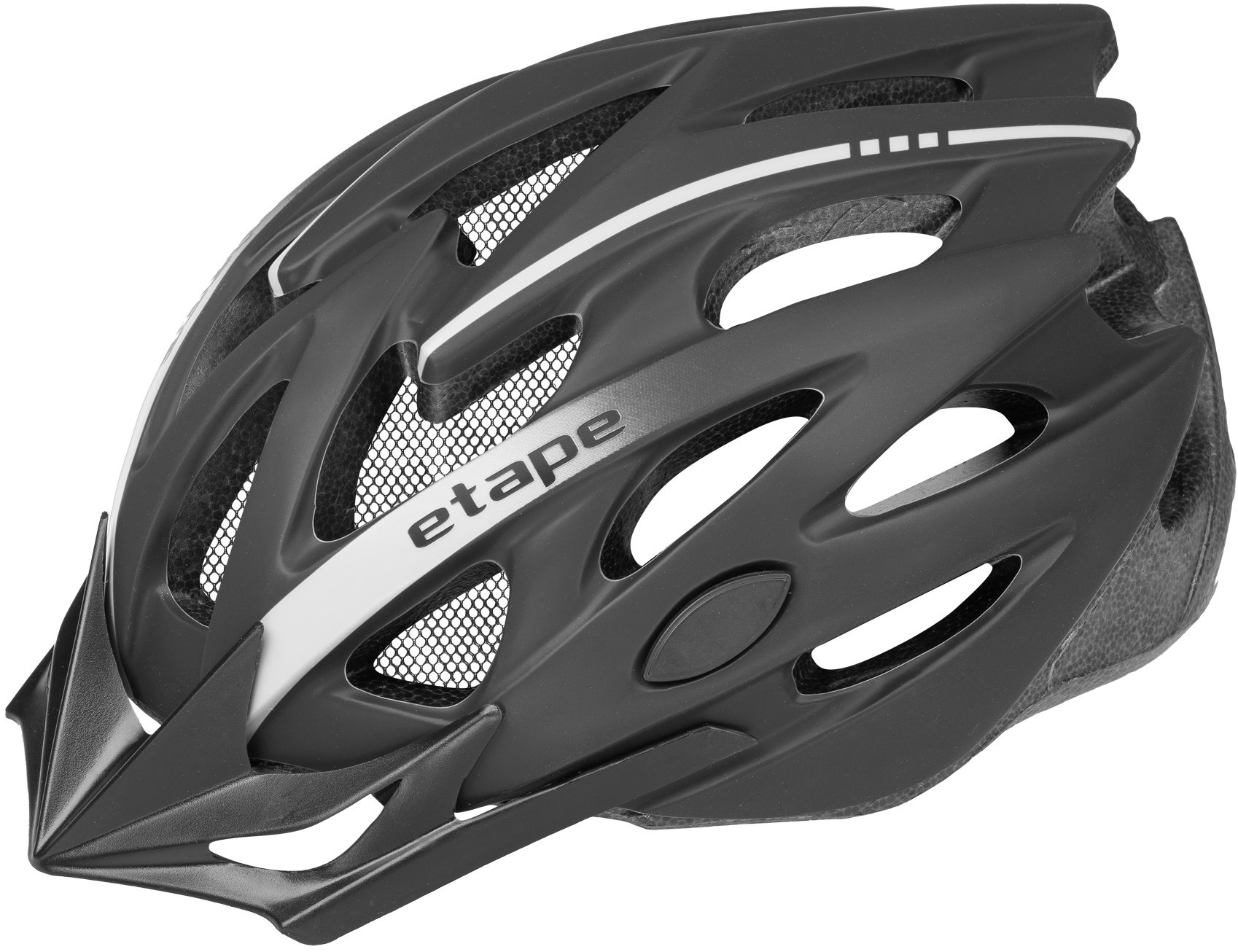 Etape Twister fekete / fehér, matt, L / XL