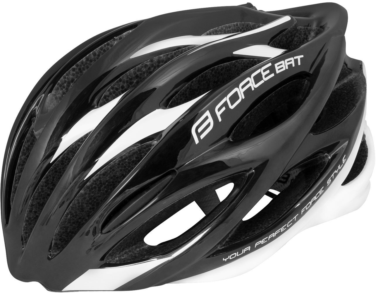 Force BAT - fekete, S-M, 54-58 cm