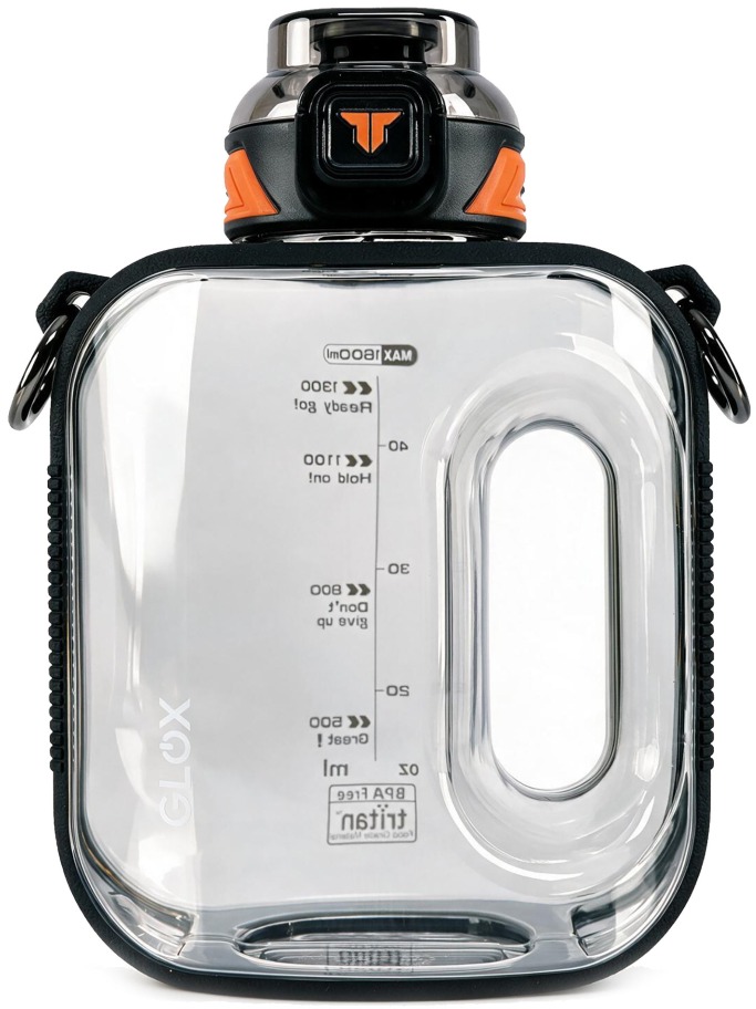 GLOX tritan kulacs 1,6 l fekete 1022B