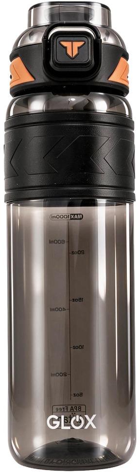 GLOX tritan kulacs 1 l fekete 1020B