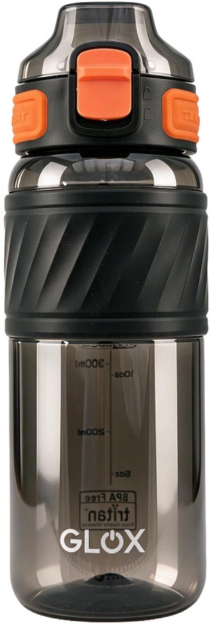 GLOX tritan kulacs 600 ml fekete 1025B
