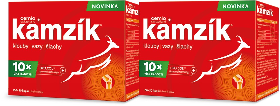 Cemio Kamzík 2× silnější 2 × 100+50 kapslí