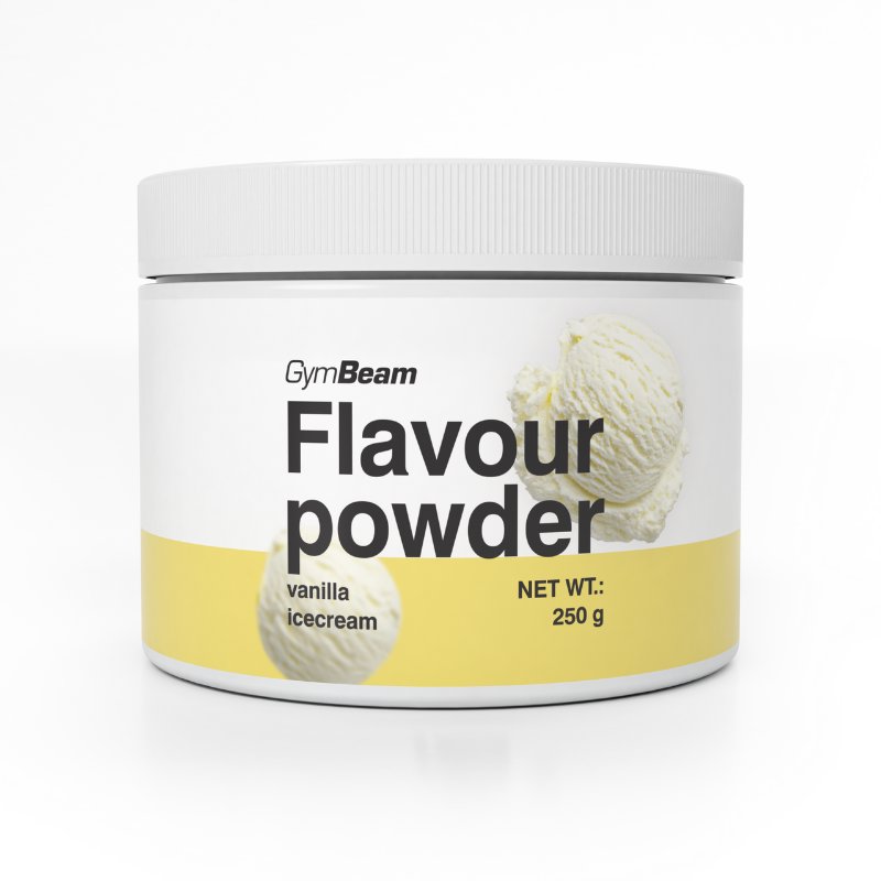 GymBeam Flavour powder vanília fagylalt, 250 g