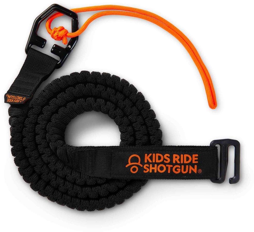 Kids Ride Shotgun Quick Fit kerékpár vontatókötél - fekete