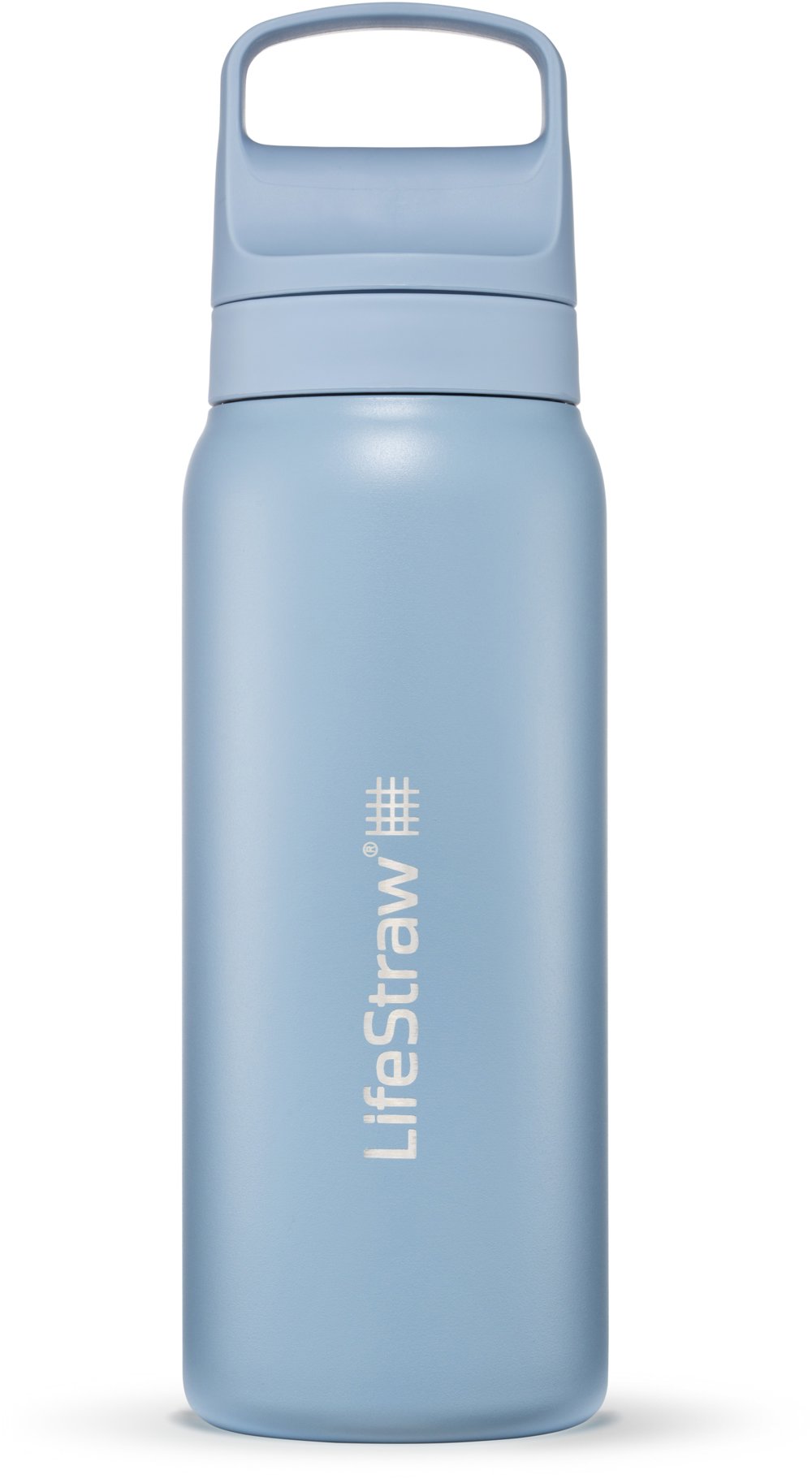 LifeStraw Go 2.0 rozsdamentes acél vízszűrős palack, 24 oz, izlandi kék