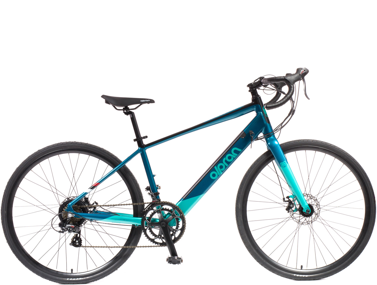 Olpran e-Gravel 17" fekete/zöld