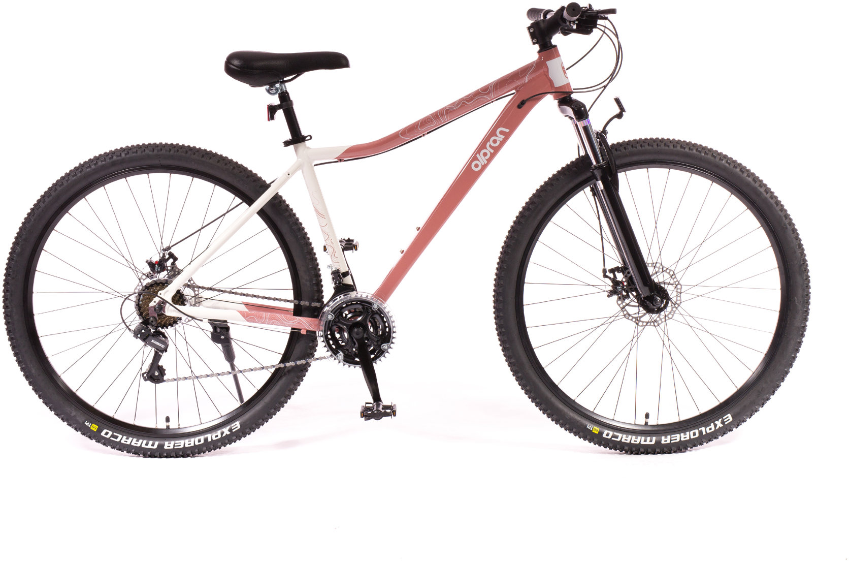 Olpran Rosa 29" 18" rózsaszín/fehér