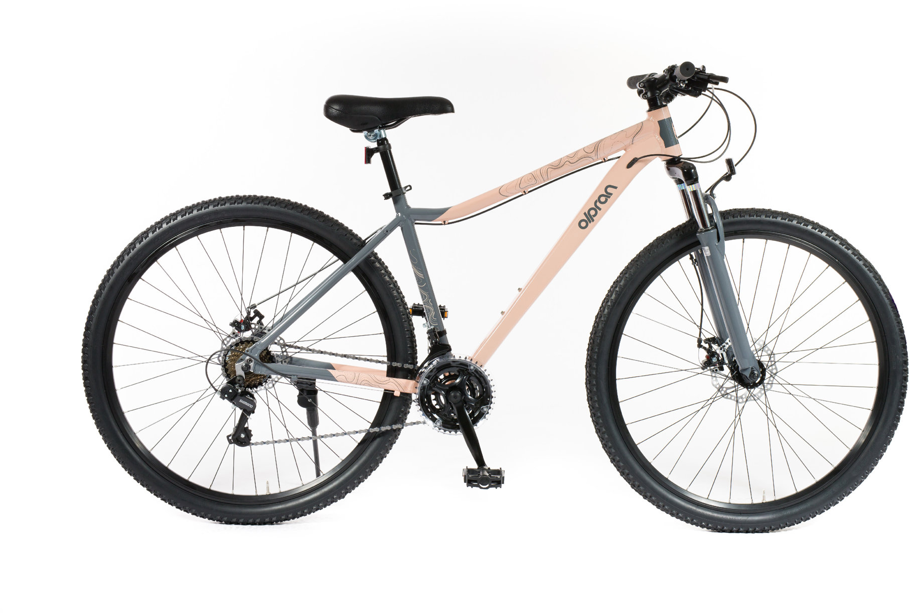 Olpran Rosa lady 29" 16" rózsaszín/szürke