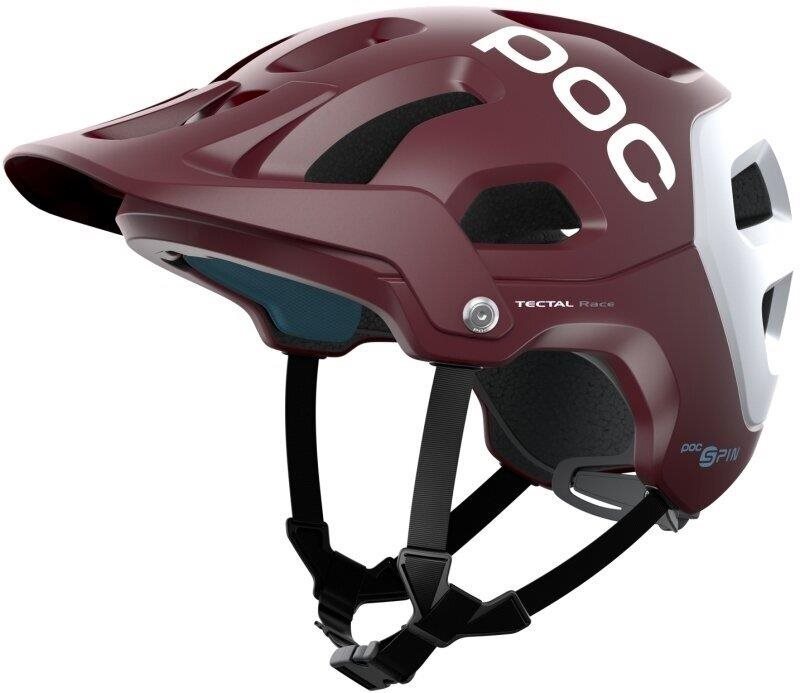 POC Tectal Race SPIN Propylene Red/Hydrogen White Matt XSS
