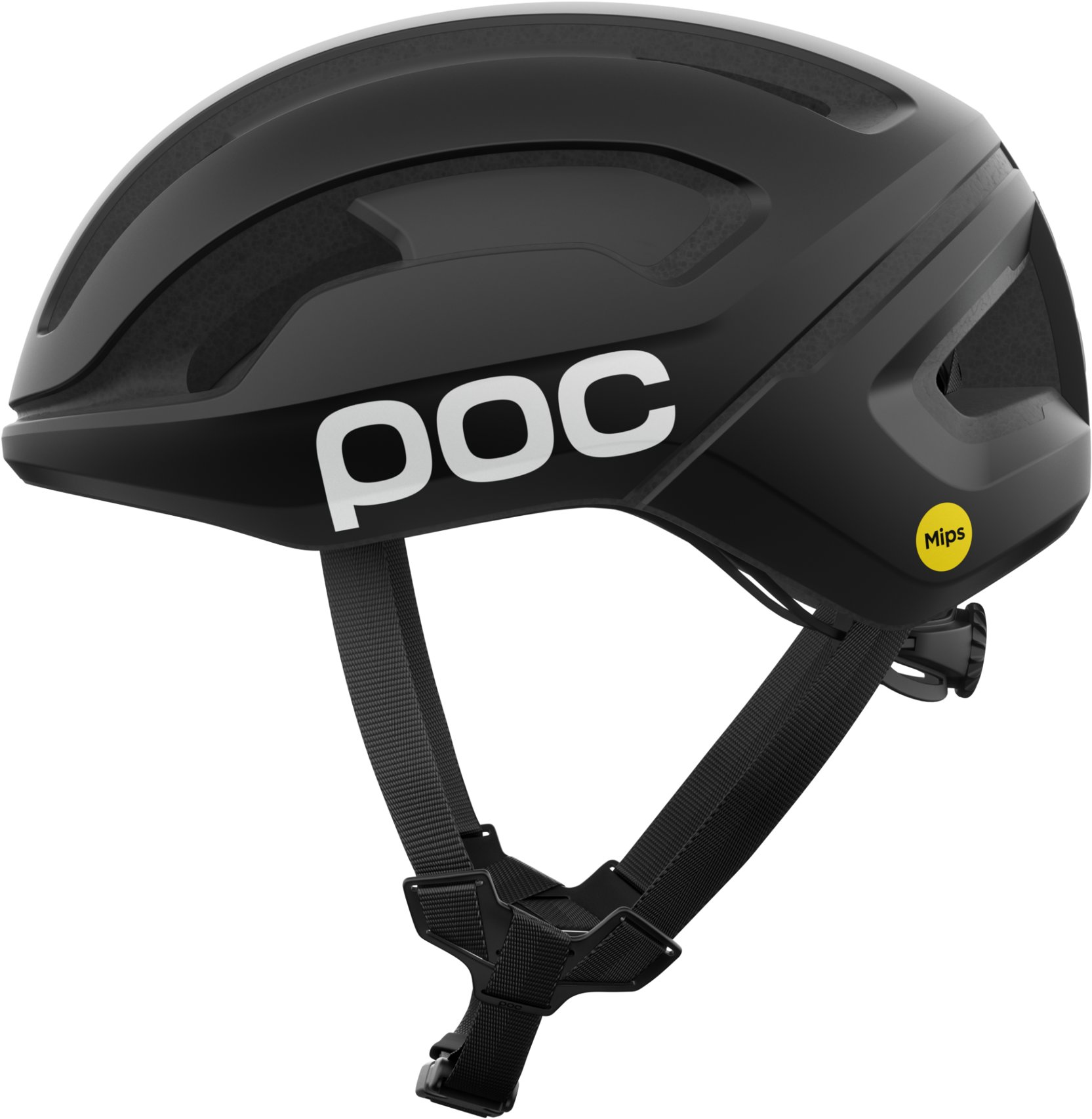POC Omne Air MIPS Uranium Black Matt/Hydrogen White w. Logo LRG