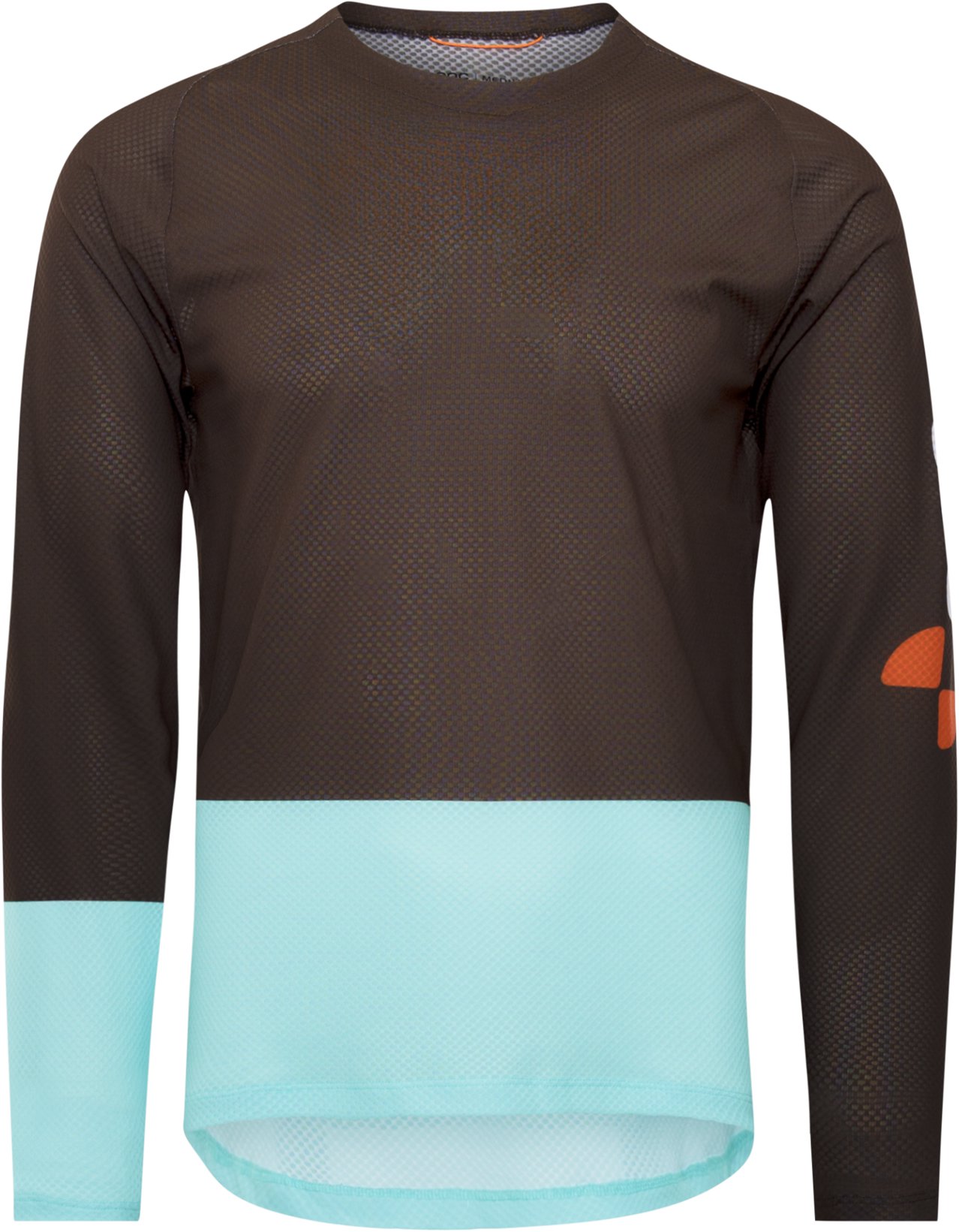 POC M's Motion Air L/S Jersey Bronzite Brown/Lazurite Blue MED