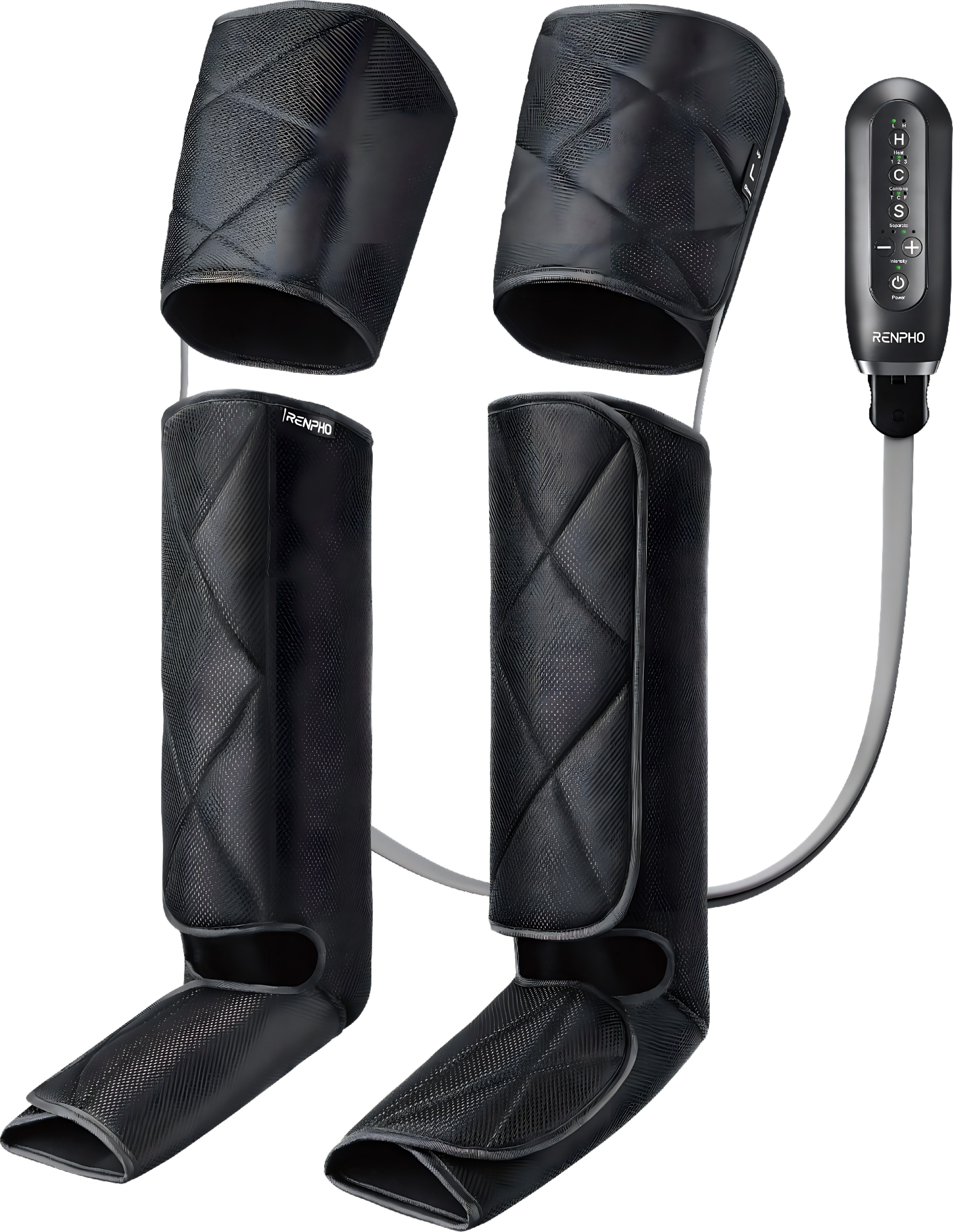 Renpho Foot, Calf & Thigh Air Massager Black