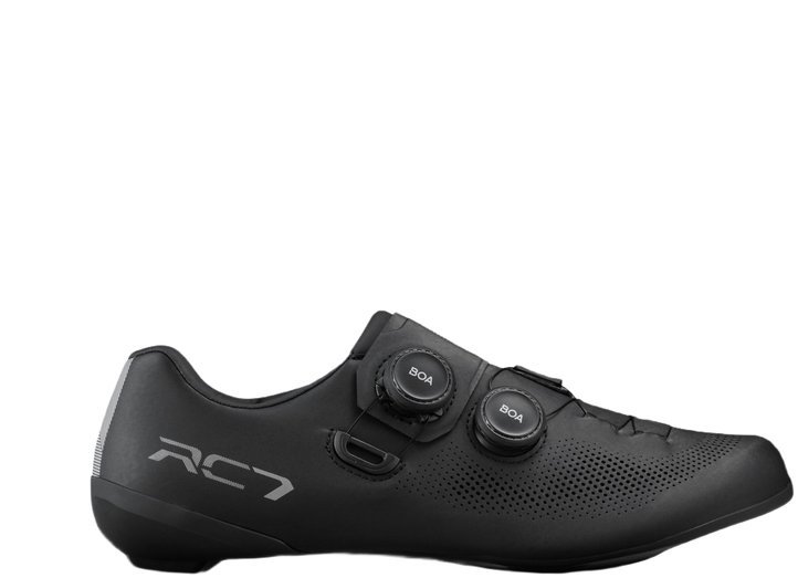 Shimano országúti cipő SH-RC703, férfi, fekete, 46, széles