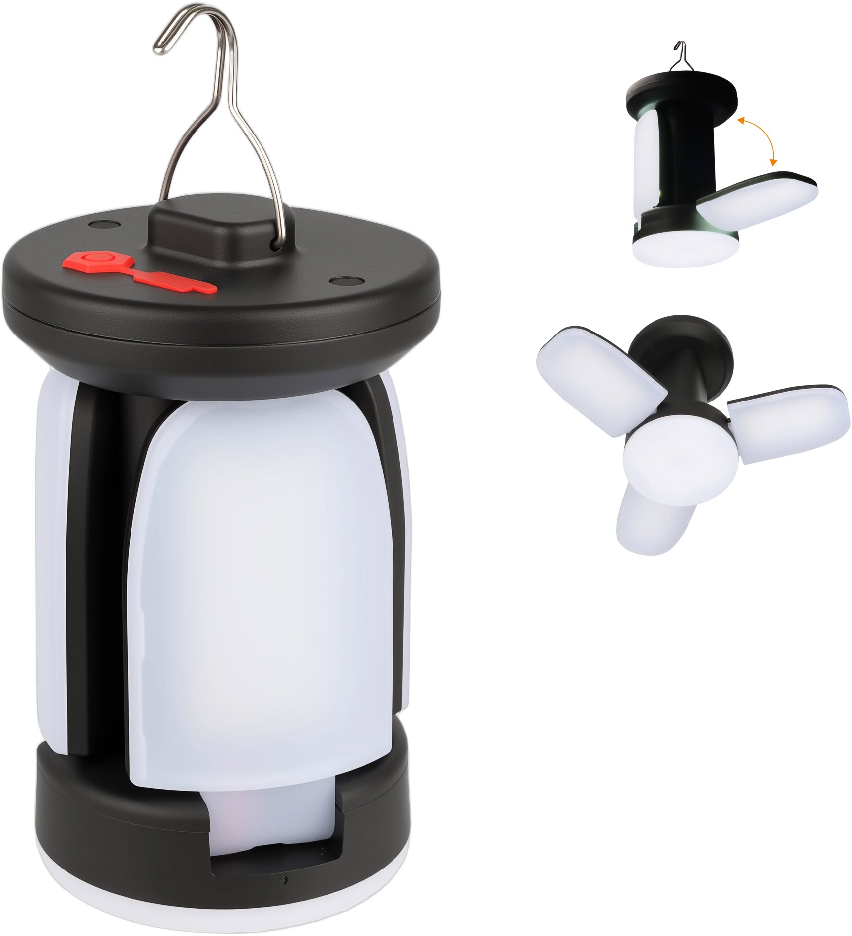 Solight LED kemping lámpa, újratölthető, 300lm, Li-Ion