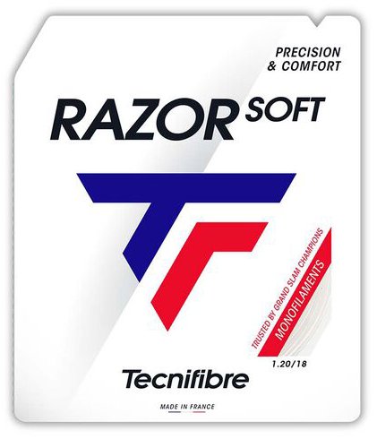 Tecnifibre Razor Code soft 12 m, 1,2 mm, fehér