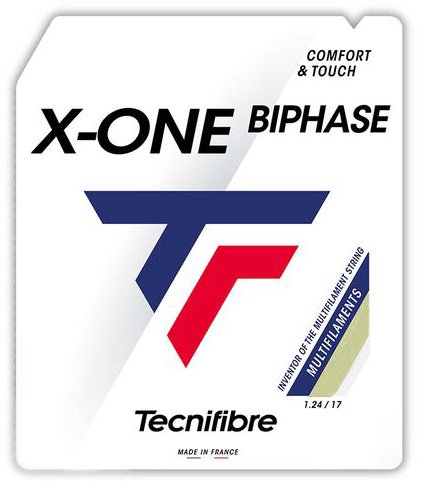 Tecnifibre X-One Biphase natural 12 m, 1,24 mm