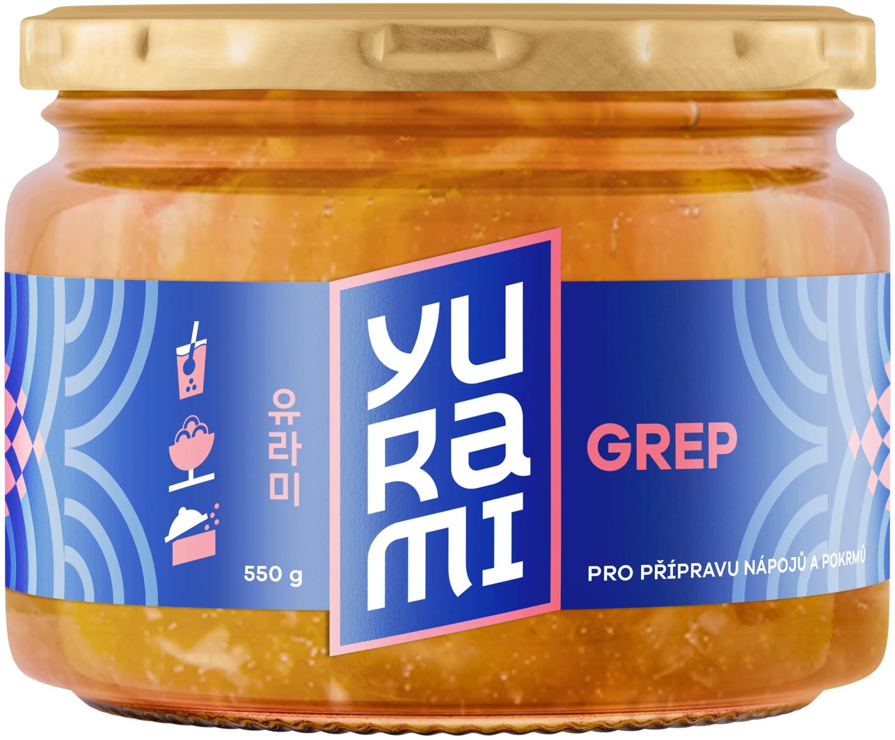 YURAMI grapefruit szirup, 550g