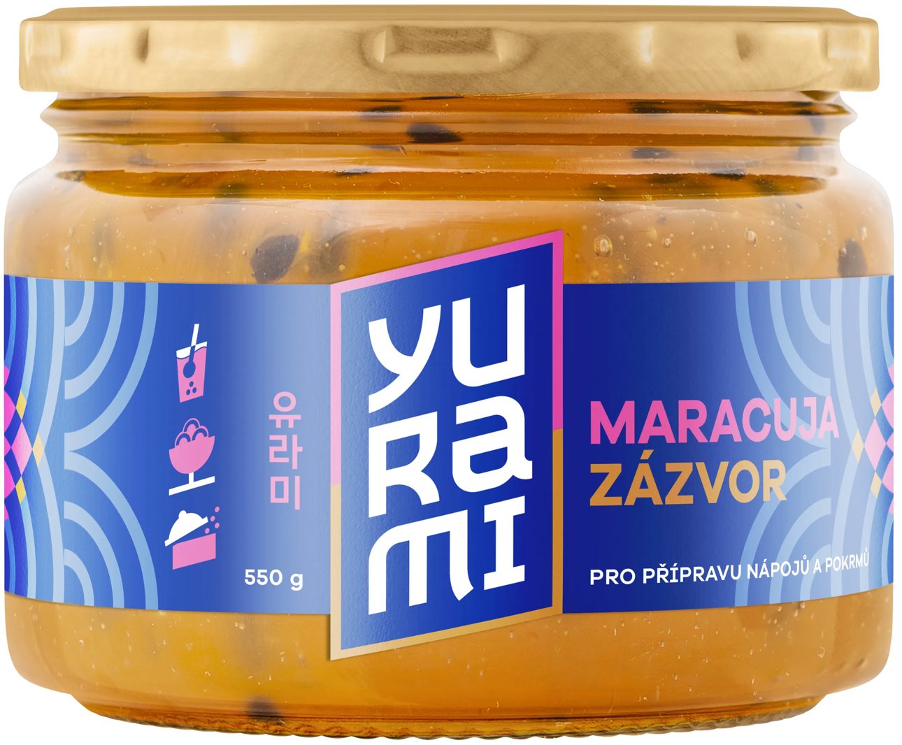 YURAMI Maracuja és gyömbér, 550 g