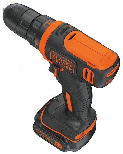 BLACK + DECKER AKU fúró-csavarozó 10,8V BDCDD12-QW (1x1,5 Ah)