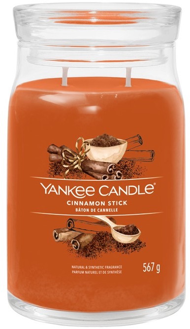 YANKEE CANDLE Signature üveg 2 kanóc Cinnamon Stick 567 g