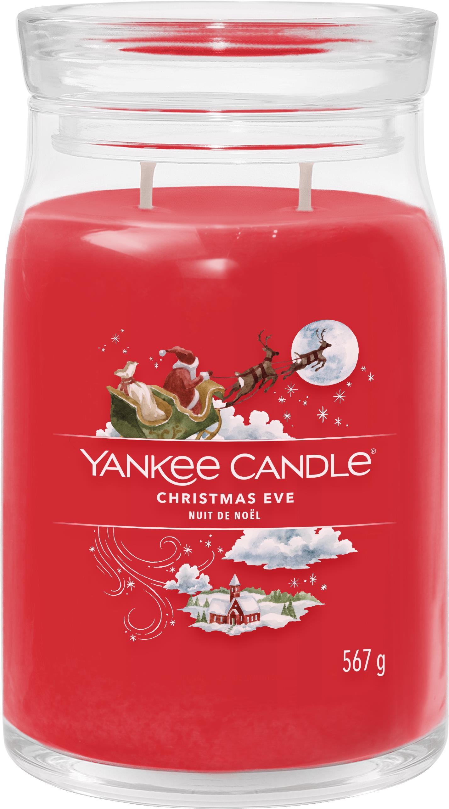 YANKEE CANDLE Signature üveg 2 kanóc Christmas Eve 567 g
