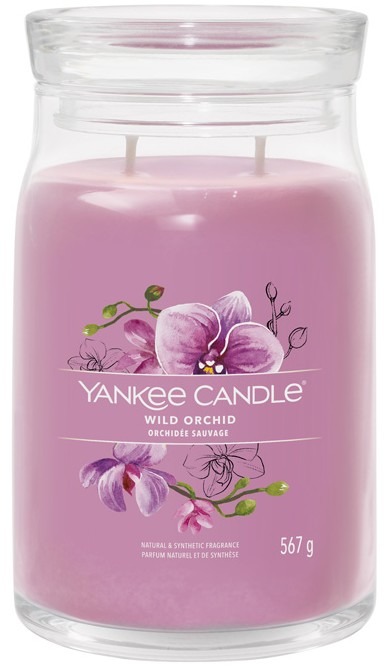YANKEE CANDLE Signature üveg 2 kanóc Wild Orchid 567 g