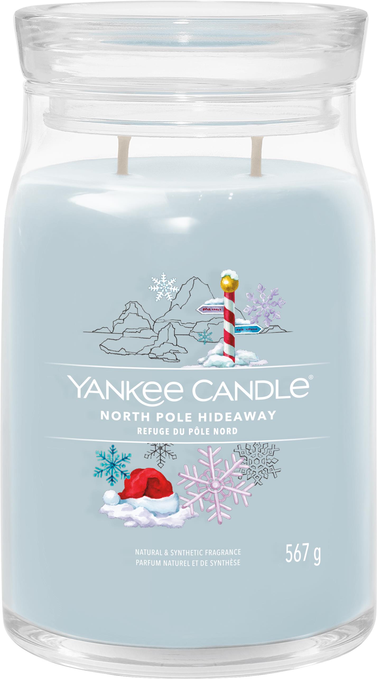 YANKEE CANDLE Signature North Pole Hideaway 567 g, 2 kanóc