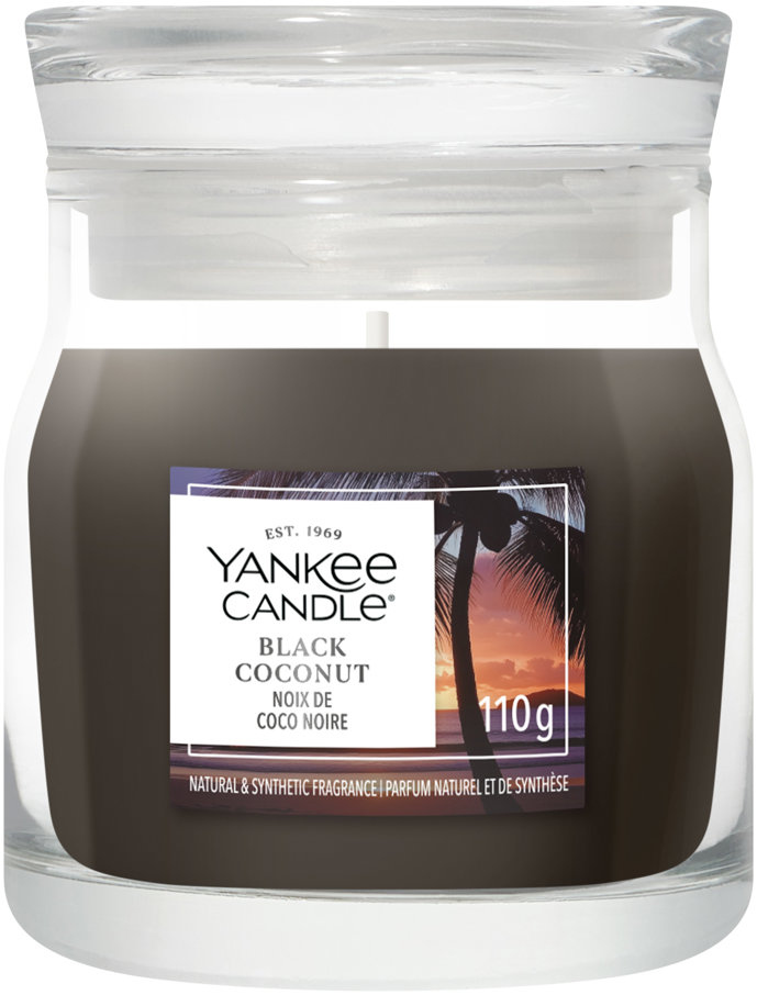 YANKEE CANDLE Signature Black Coconut 110 g