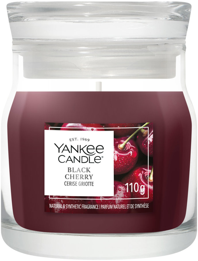 YANKEE CANDLE Signature Black Cherry 110 g