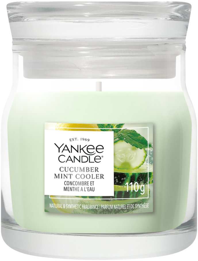 YANKEE CANDLE Signature Cucumber Mint Cooler 110 g
