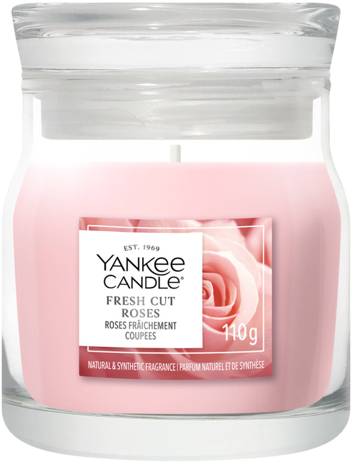 YANKEE CANDLE Signature Fresh Cut Roses 110 g