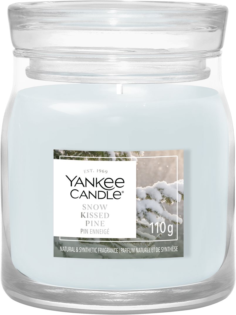 YANKEE CANDLE Signature Snow Kissed Pine 110 g