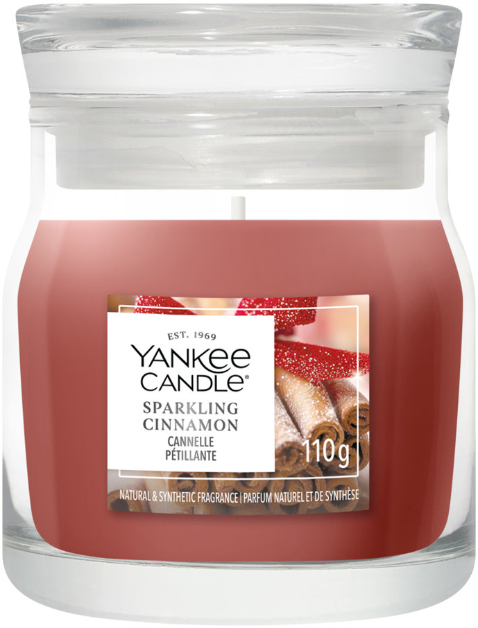 YANKEE CANDLE Signature Sparkling Cinnamon 110 g