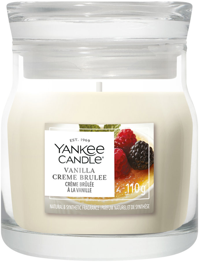 YANKEE CANDLE Signature Vanilla Creme Brulee 110 g