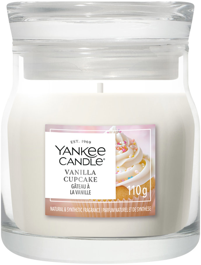 YANKEE CANDLE Signature Vanilla Cupcake 110 g