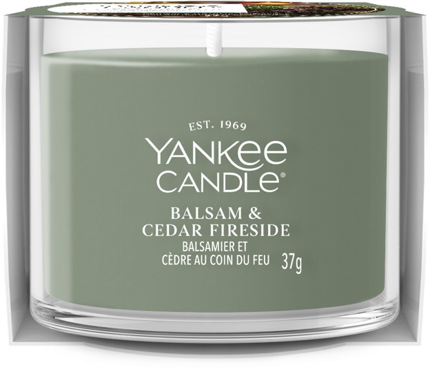 YANKEE CANDLE Signature Balsam & Cedar Fireside 37 g