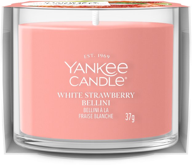 YANKEE CANDLE Signature White Strawberry Bellini 37 g